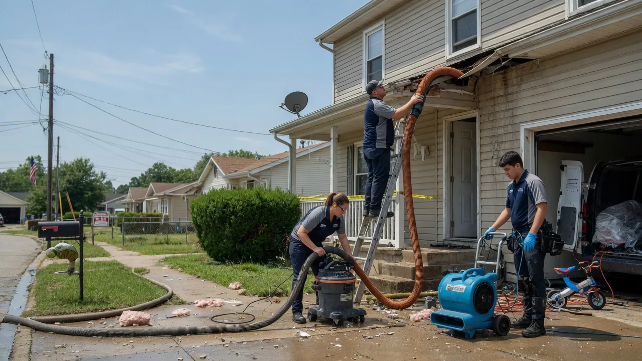 Water Damage Restoration in Fredericksburg, IN near me